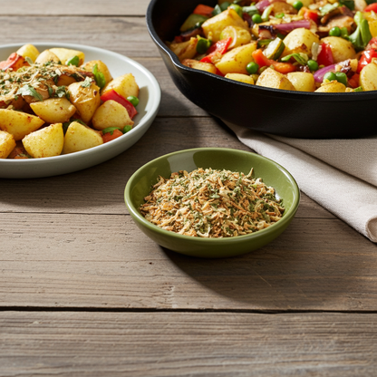 fried potatoes coarse (spice mix)