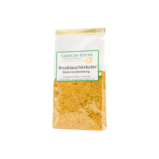 Herbes à l'ail (préparation d'épices)