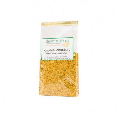 Herbes à l'ail (préparation d'épices)