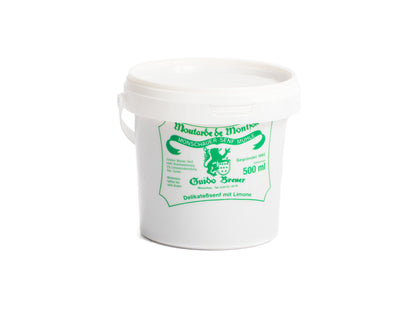 Moutarde au citron vert - Moutarde de Monschau - Moutarde de Montjoie - 500 ml