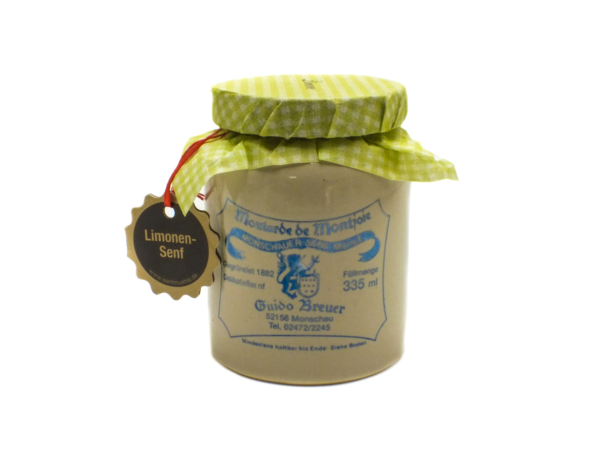 Limonen-Senf Monschauer Senf Historische Senfmühle Monschau 335 ml