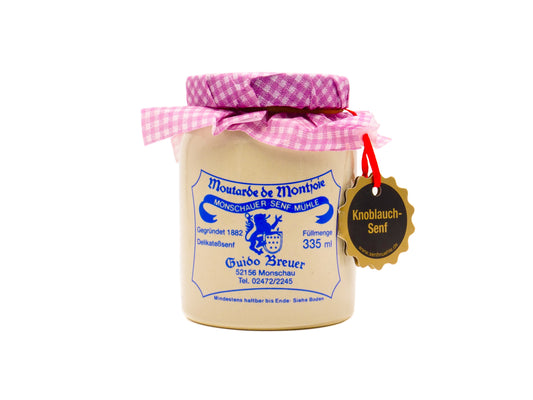 Monschauer-Senf-Knoblauch-Senf-335ml-Steintopf