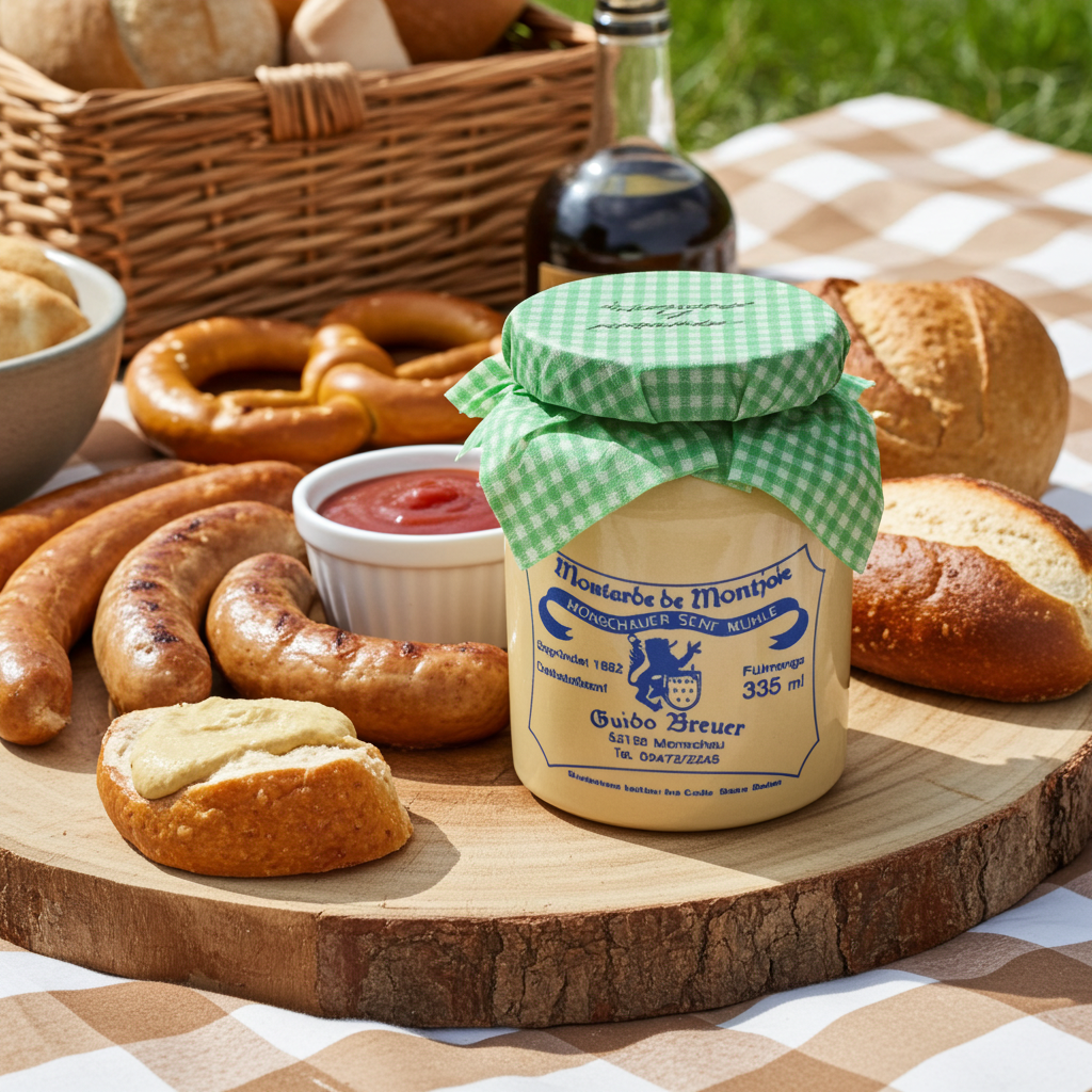 Schlesische Art mit Kümmel Senf- Monschauer Senf - 335 ml – Produktbild 6