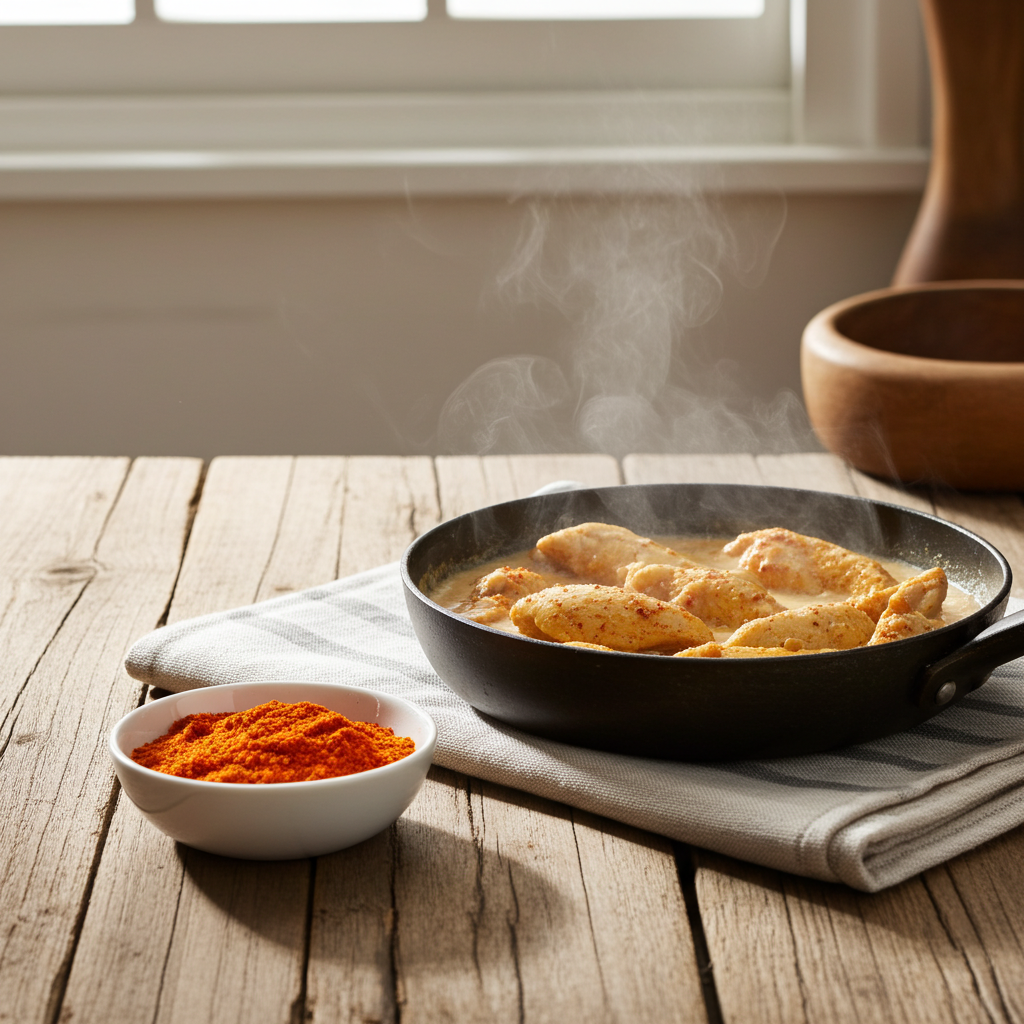 Poulet (préparation aux épices)