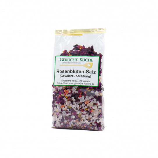 Rosenblüten-Salz (Gewürzsalz) 100g