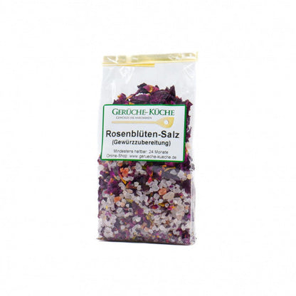 Rosenblüten-Salz (Gewürzsalz) 100g
