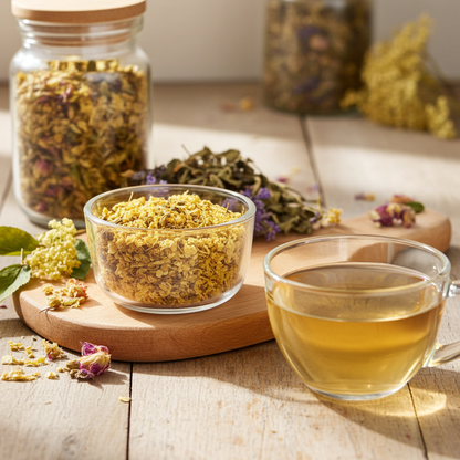 Holunderblüten gerebelt | Holunderblütentee 70g