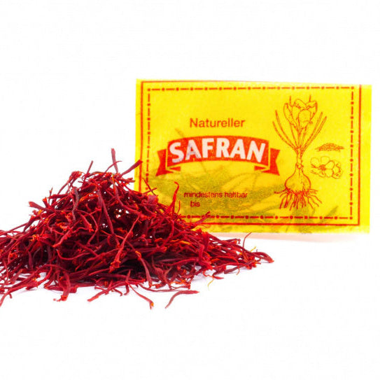 Safranfäden ganz