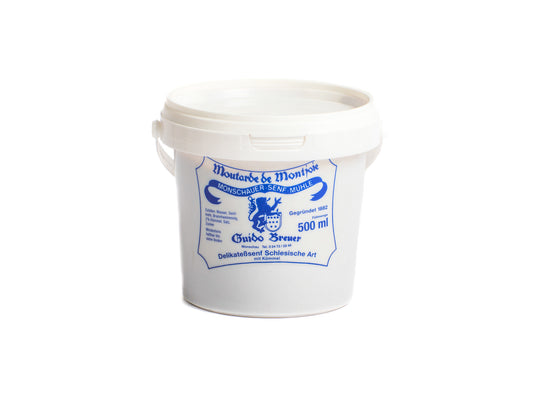 Schlesische Art mit Kümmel - Monschauer Senf - 500 ml