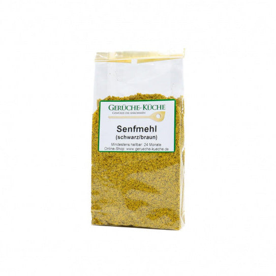 mustard flour (ground, black / brown)