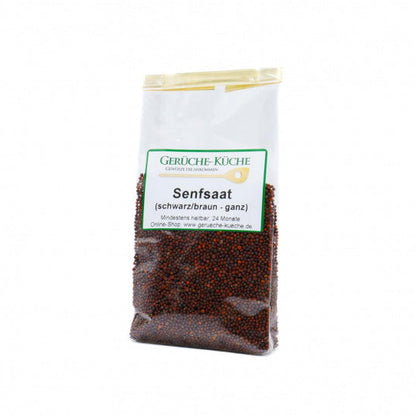 mustard seeds (whole, black / brown)