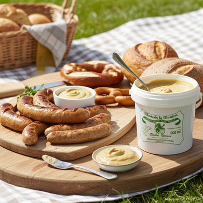 Wildkräuter mit Bärlauch Senf - 500 ml – Produktbild 5