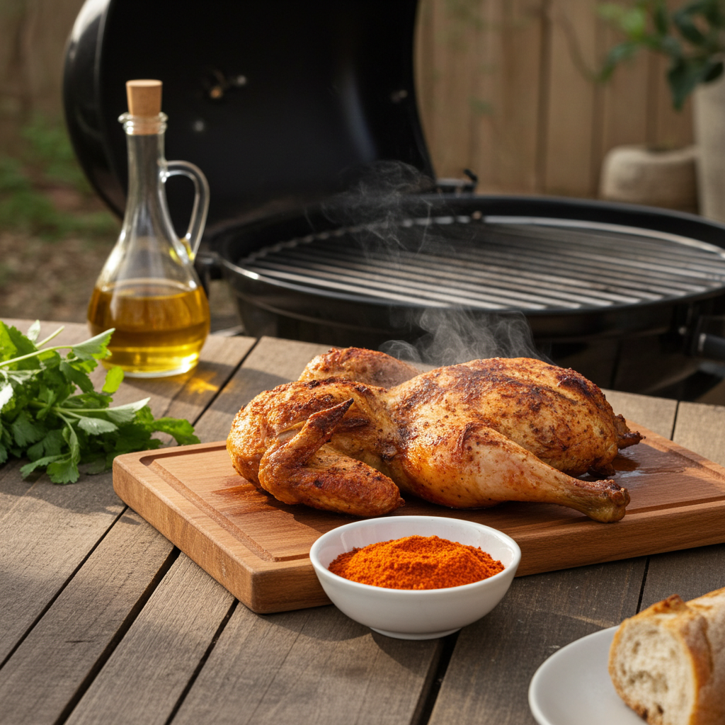 Poulet (préparation aux épices)