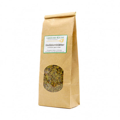 Weißdornblätter mit Blüten | Weißdorntee 70g