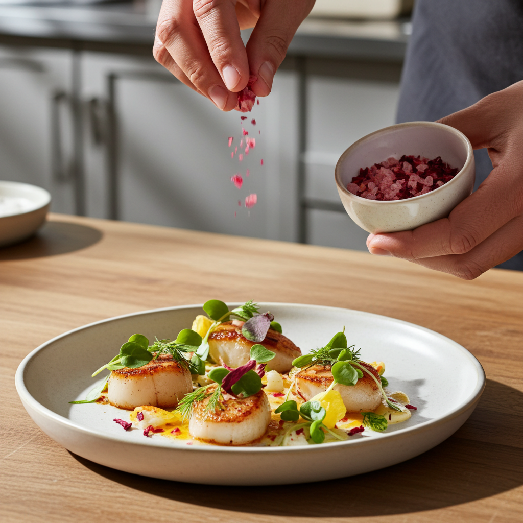 Hibiskusblüten-Salz (Gewürzzubereitung) 100g