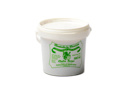 Wildkräuter mit Bärlauch Senf - Monschauer Senf - 500 ml