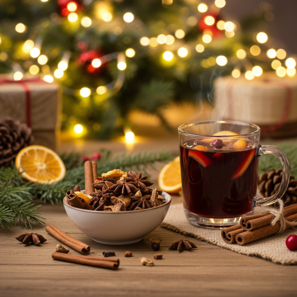 mulled wine spice (coarse cut)