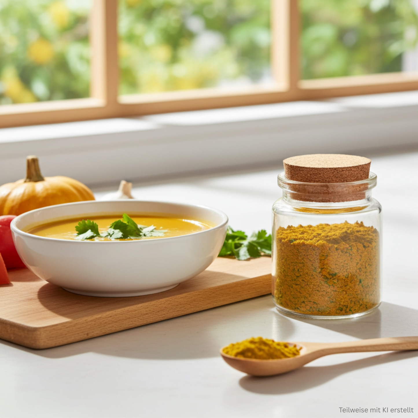Courgettes et potiron (préparation aux épices)