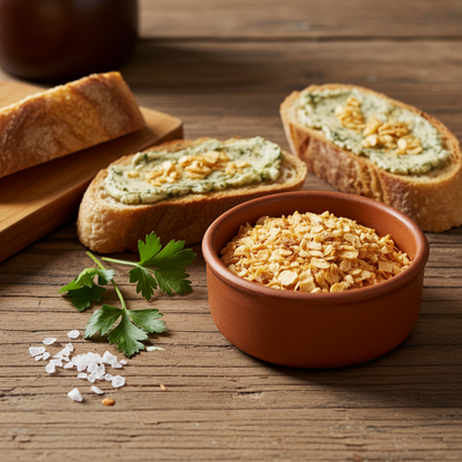Smoked garlic (chopped, 2 - 4mm)