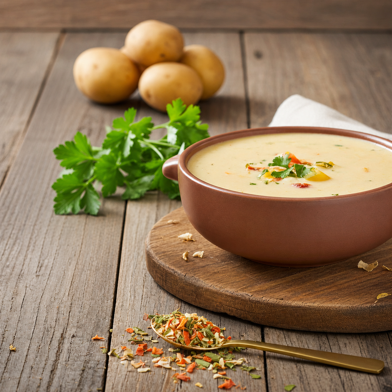 légumes pour soupe (assaisonnement pour soupe)