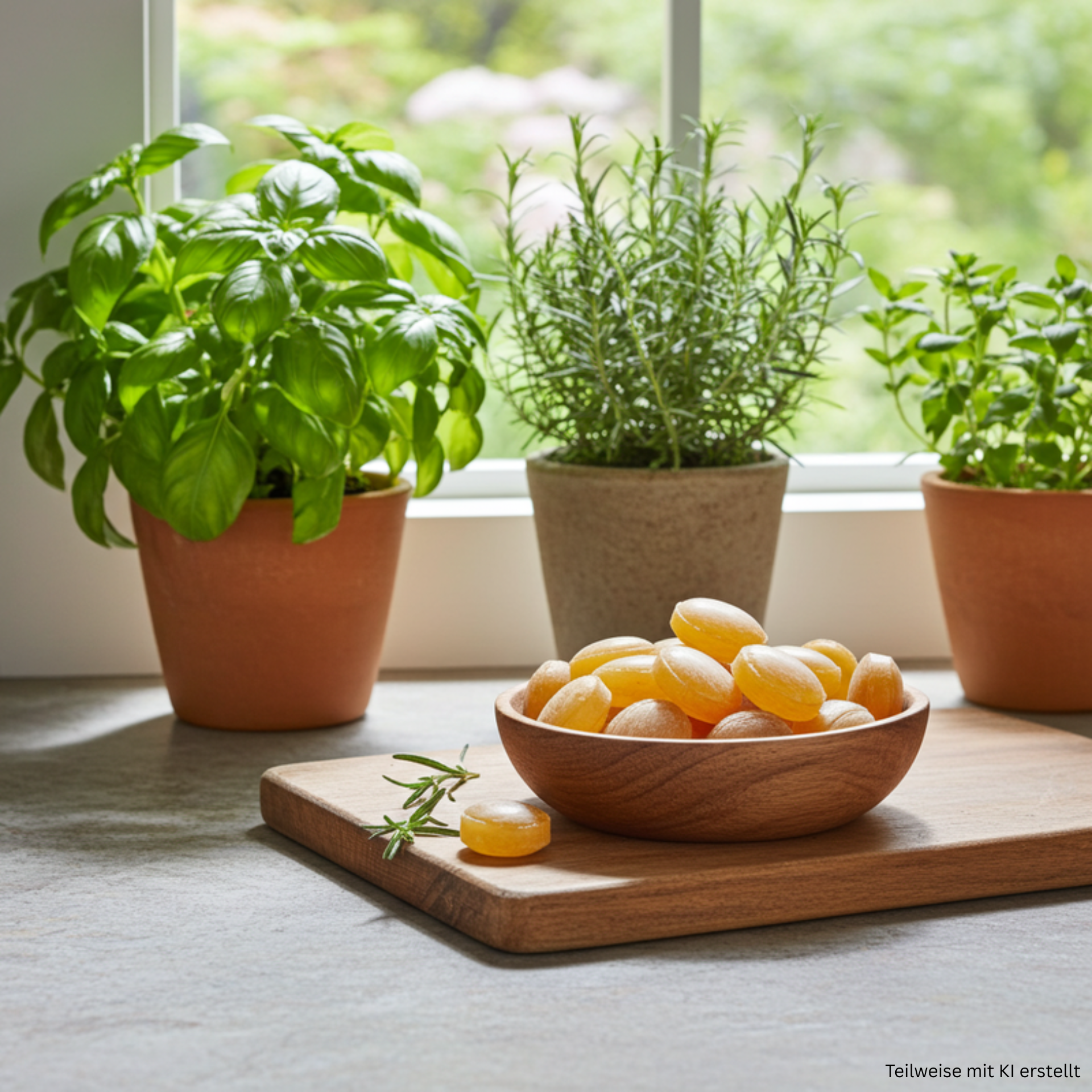 Zuckerfreie Alpenkräuter Bonbons Kräuterbonbons Produktansicht