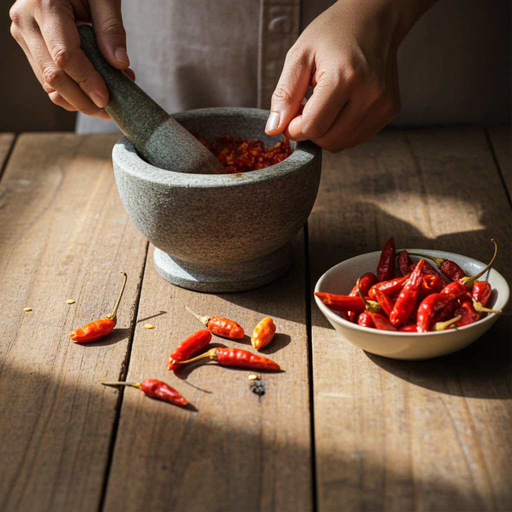 Chili Schoten ganz, Pili Pili 20g