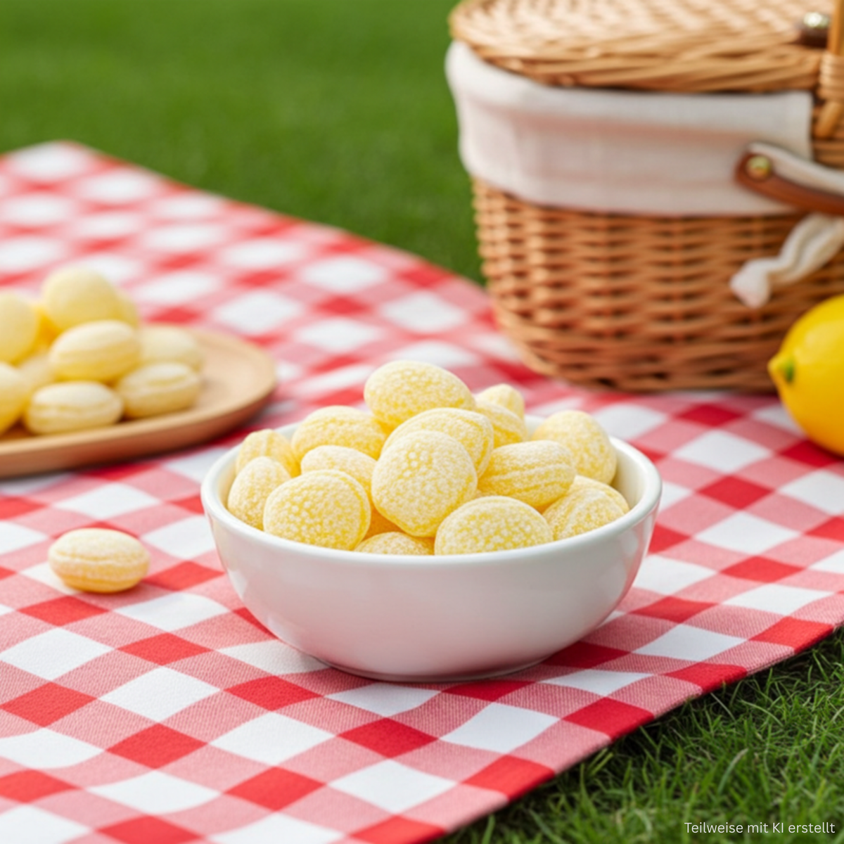 Zitrönchen-Bonbons Fruchtbonbons Verpackung