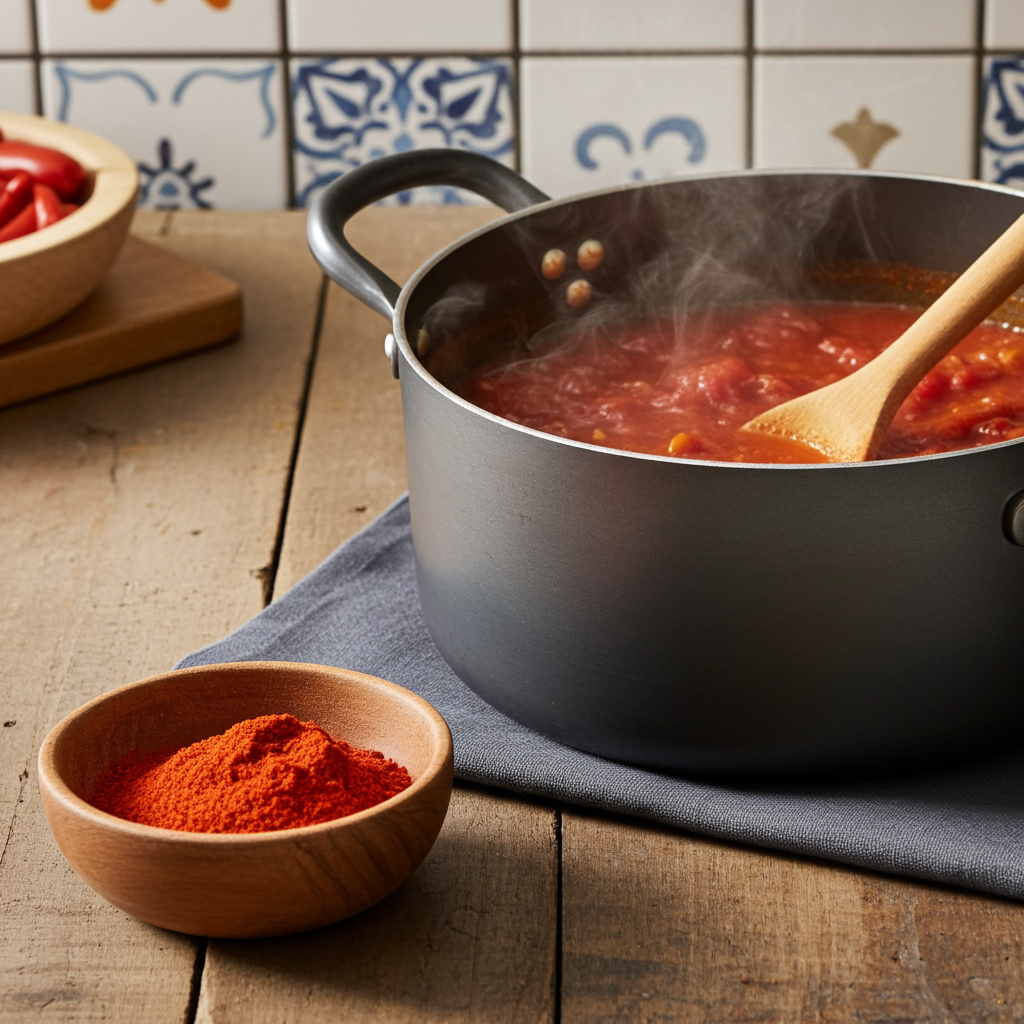 Geräucherter Paprika (scharf)