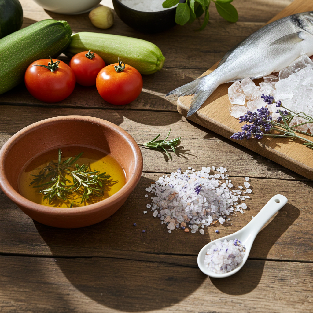 Lavendel-Salz (Gewürzzubereitung) 100g