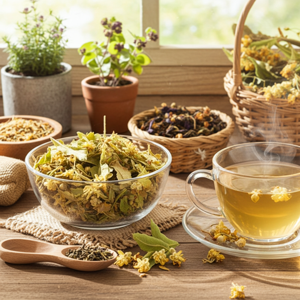 Lindenblüten geschnitten | Lindenblütentee 50g