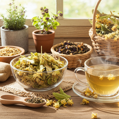 Lindenblüten geschnitten | Lindenblütentee 50g